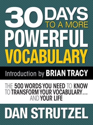 30 Days to a More Powerful Vocabulary - ebook